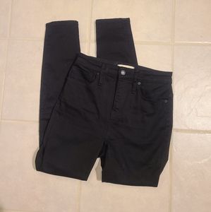 Madewell Curvy High-Rise Skinny Black jeans